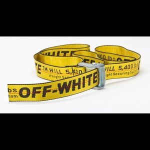Off-White Industrial Belt
